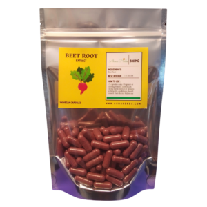 Ahma Herbs Beet Root 500mg Vegan Capsules